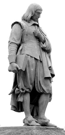 Descartes statue